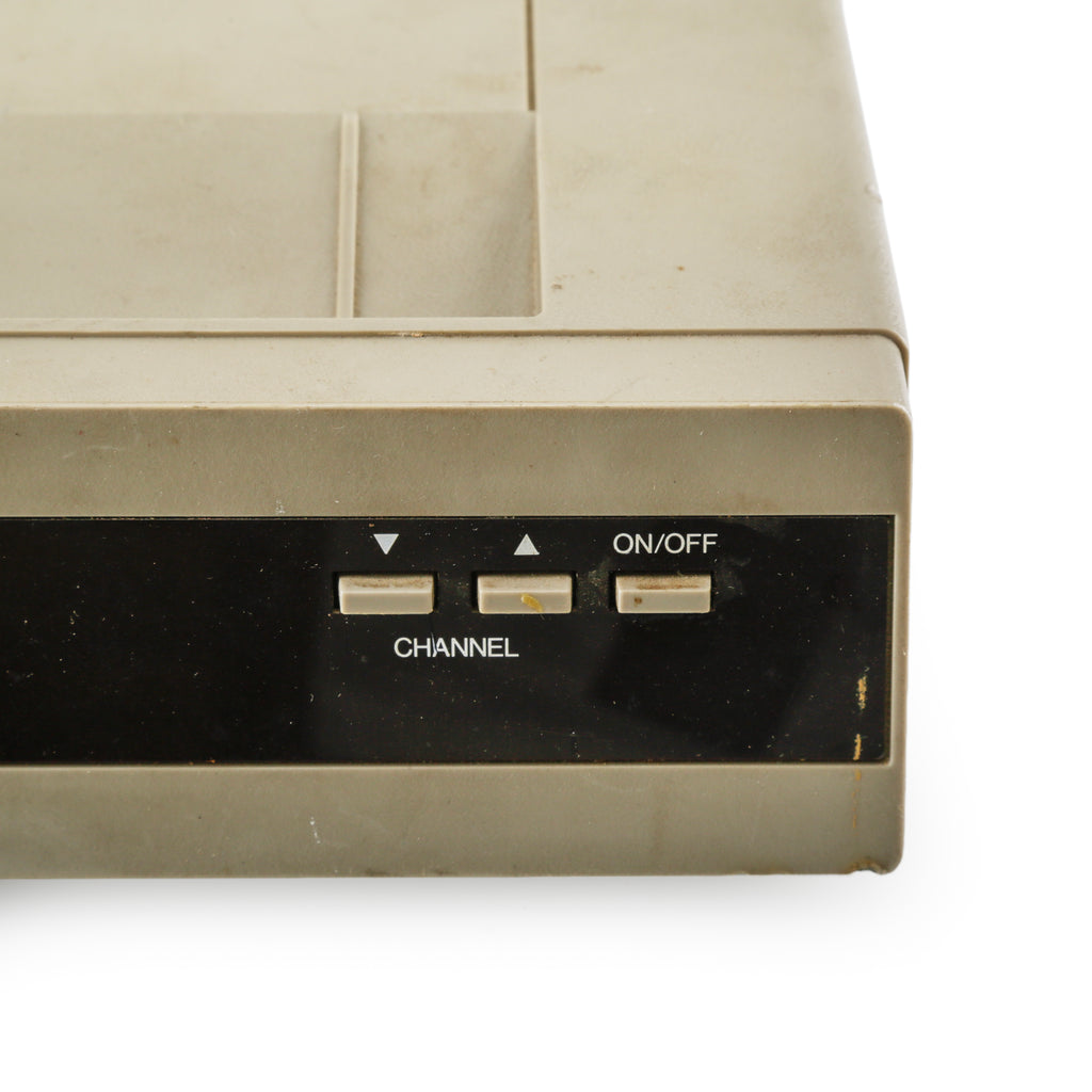 Beige Plastic Panasonic Cable TV Converter