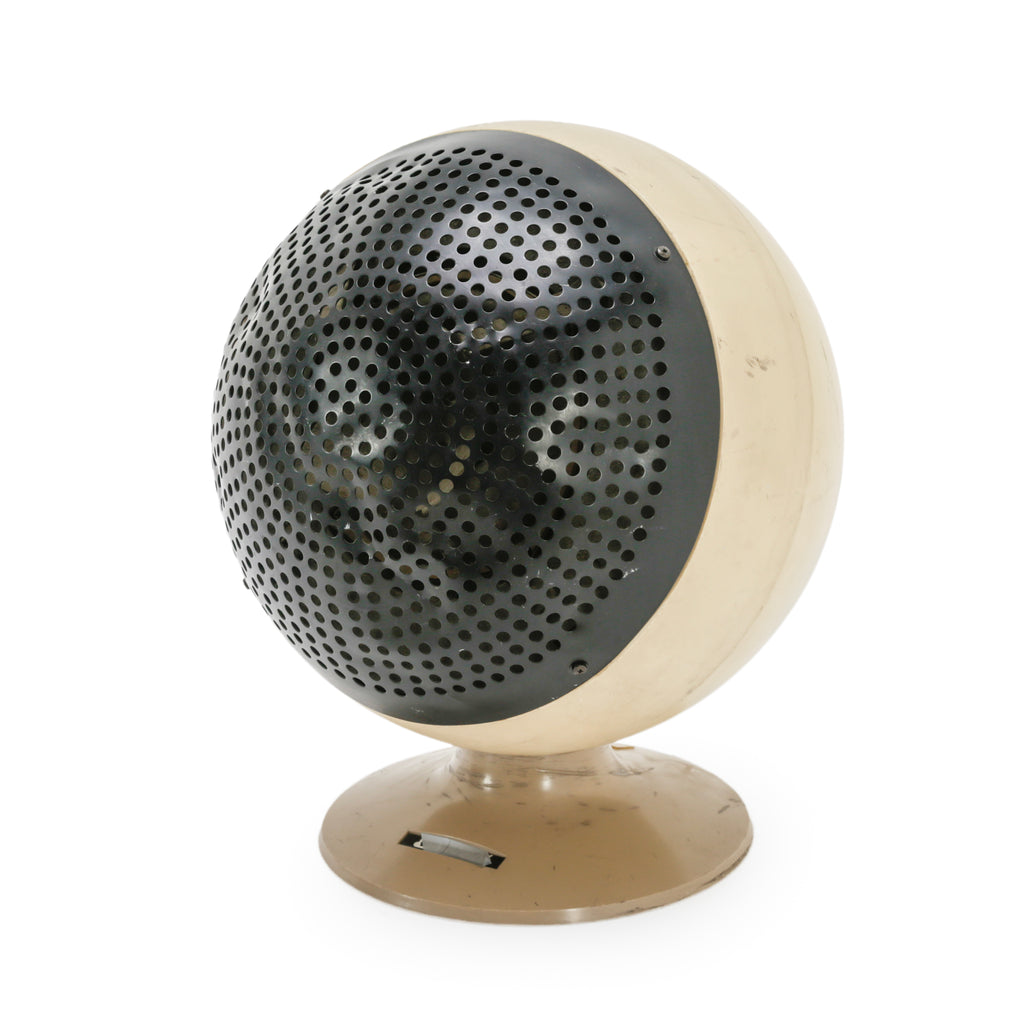 Beige and Black Spherical Speaker