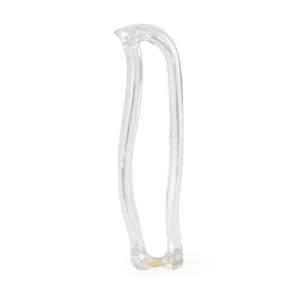 Clear Wavy Arch Sculpture