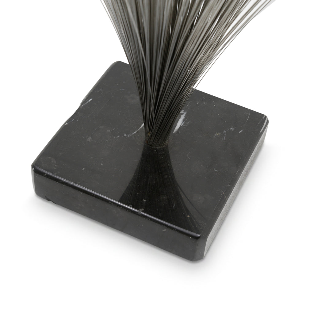 Silver Metal Burst Decorative Sculptures