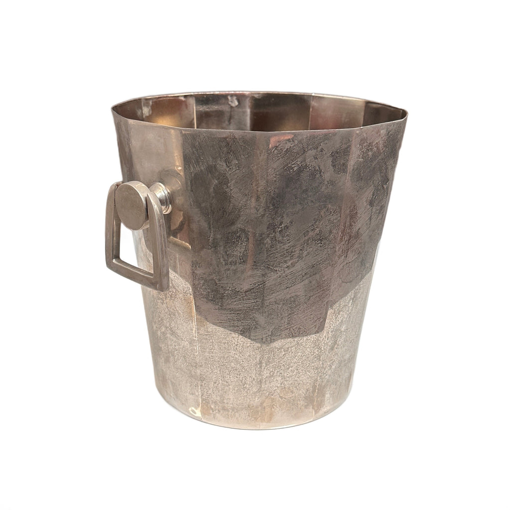 Silver Metal Ice Bucket