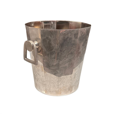 Silver Metal Ice Bucket
