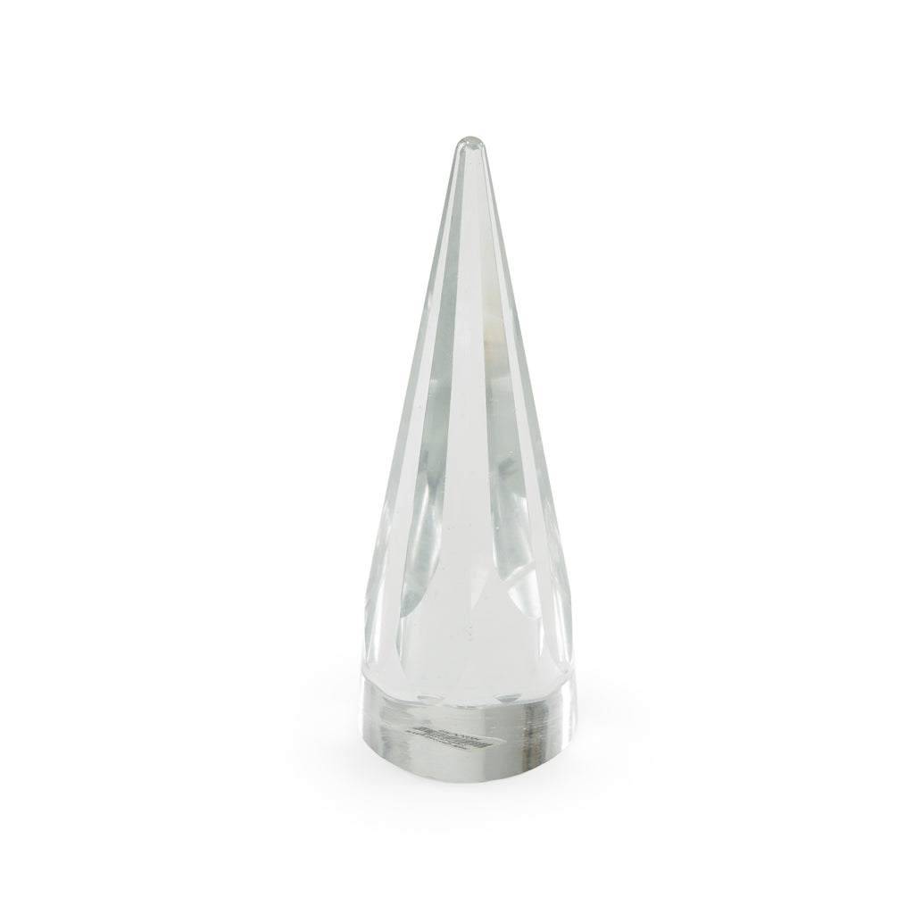 Glass Cone Sculpture / Obelisk
