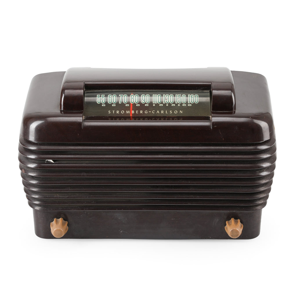 Brown Stromberg-Carlson Bakelite AM/FM Radio