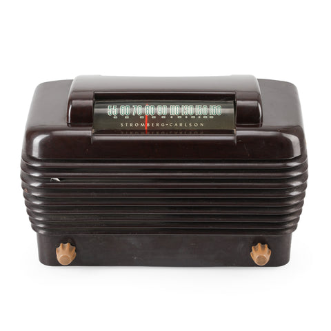 Brown Stromberg-Carlson Bakelite AM/FM Radio