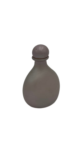 Frosted Lavender Glass Spherical Decorative