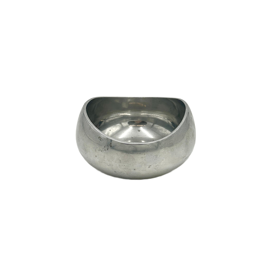 Chrome Curved Bowl