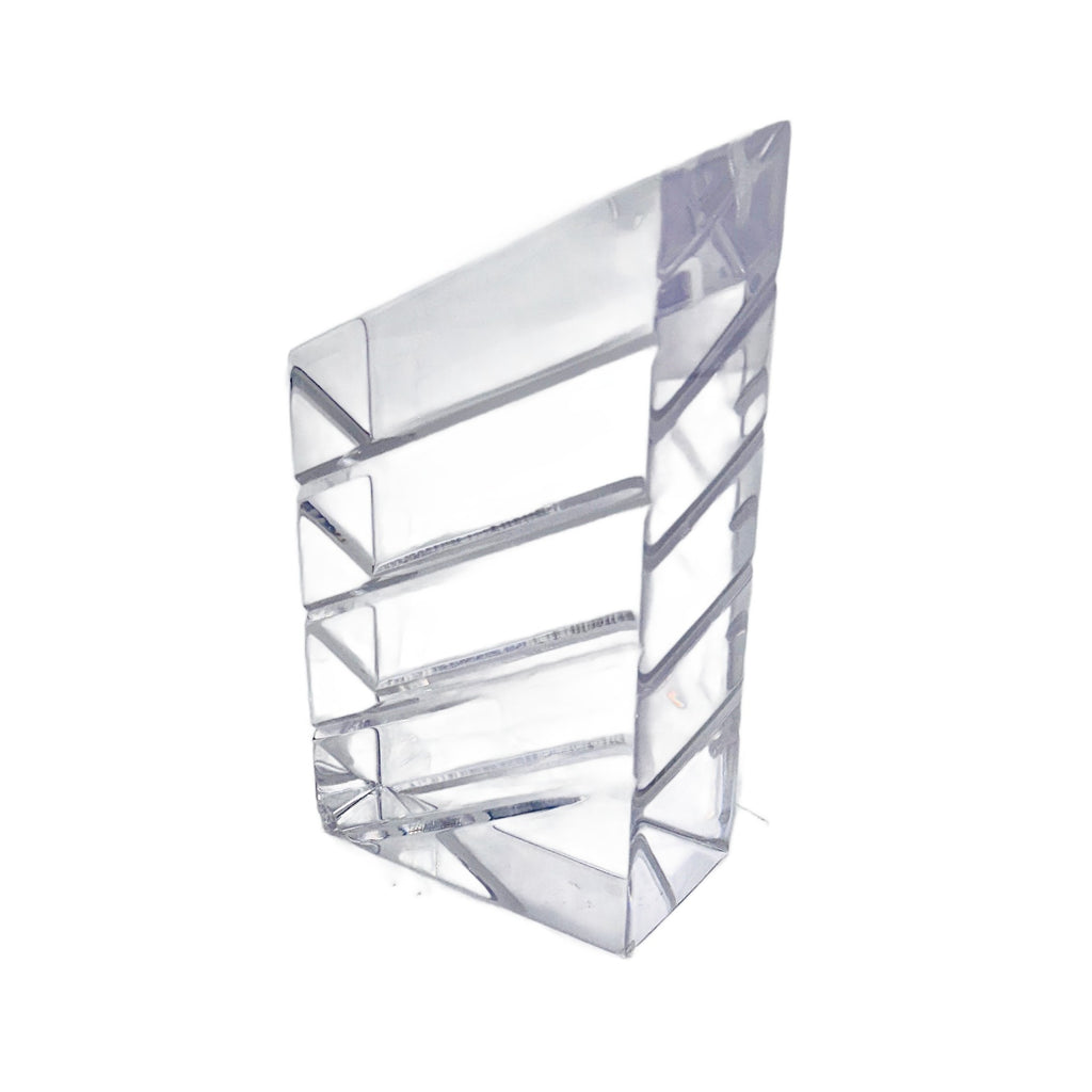 Acrylic Geometric Sloped Sculpture