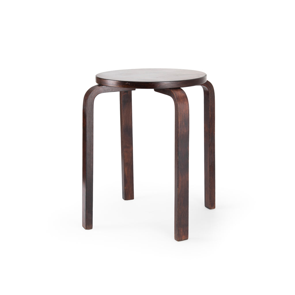 Dark Brown Stacking Stool