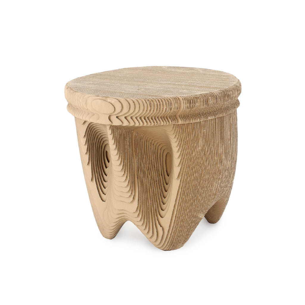 Cardboard Side Table
