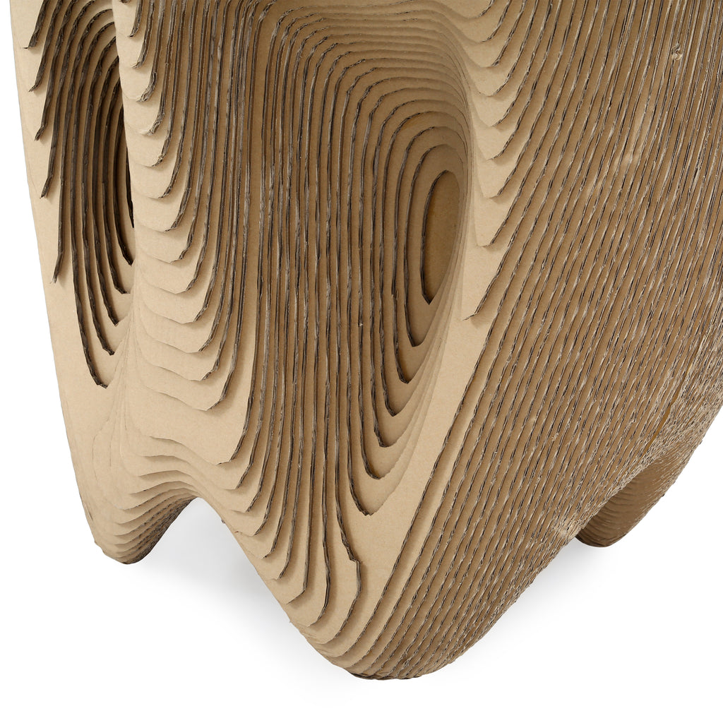 Cardboard Side Table