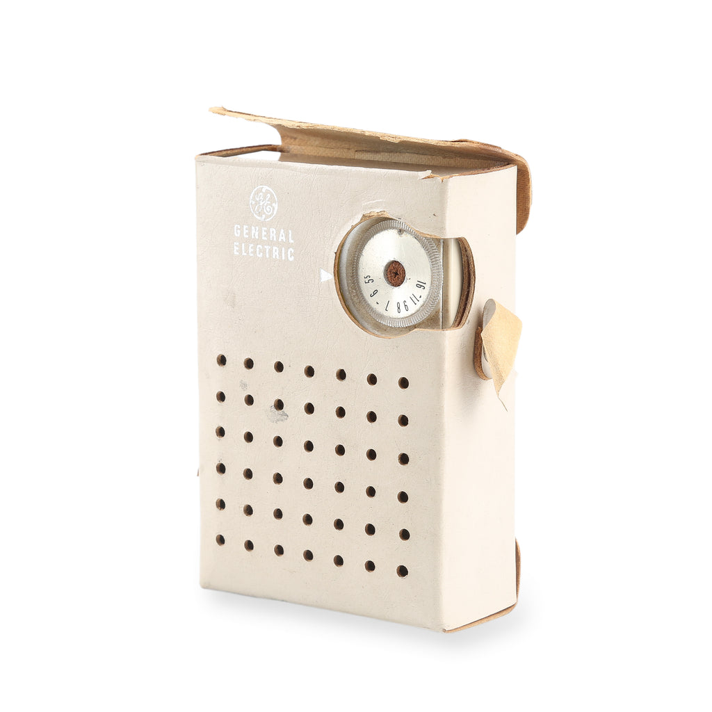 GE Cream Hand Radio