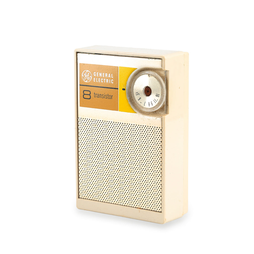 GE Cream Hand Radio