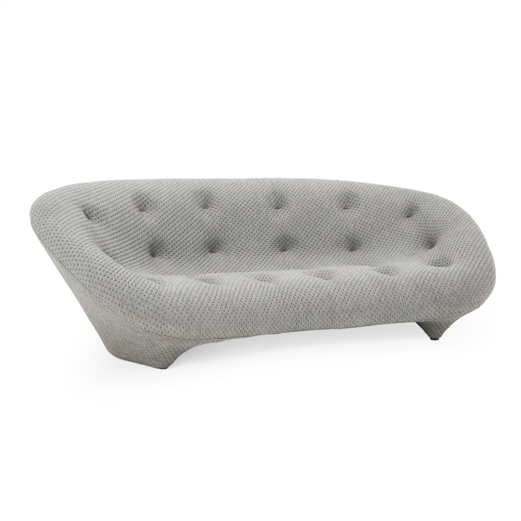 Grey Textured Ploum Sofa