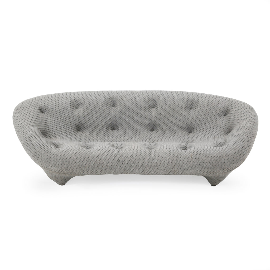Grey Textured Ploum Sofa