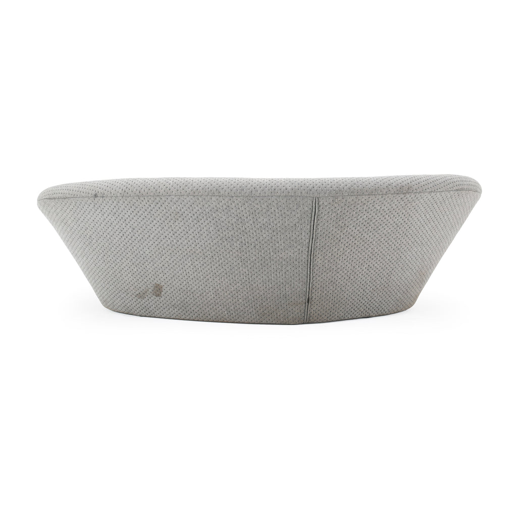 Grey Textured Ploum Sofa