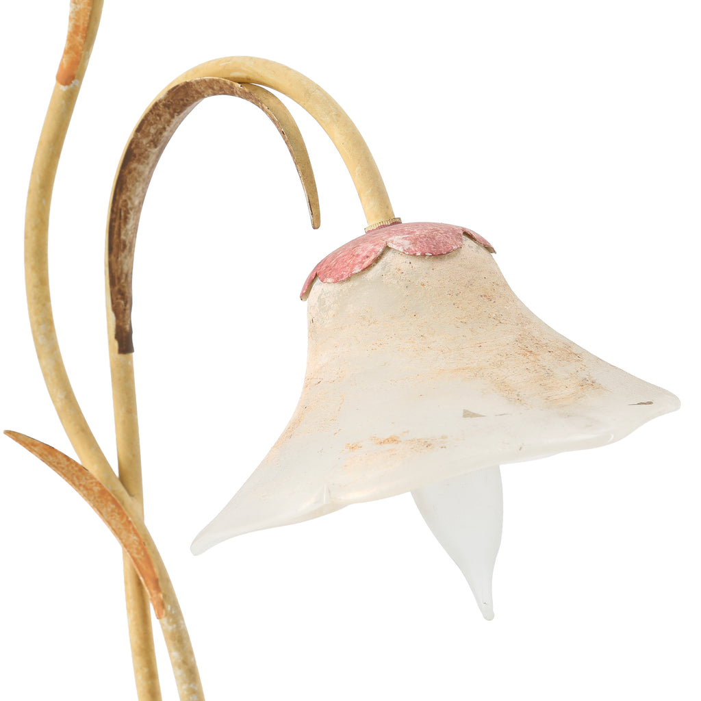 Double Flower Shade Table Lamp