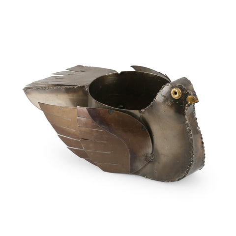 Brutalist Bird Table Sculpture