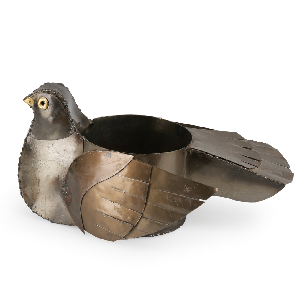 Brutalist Bird Table Sculpture