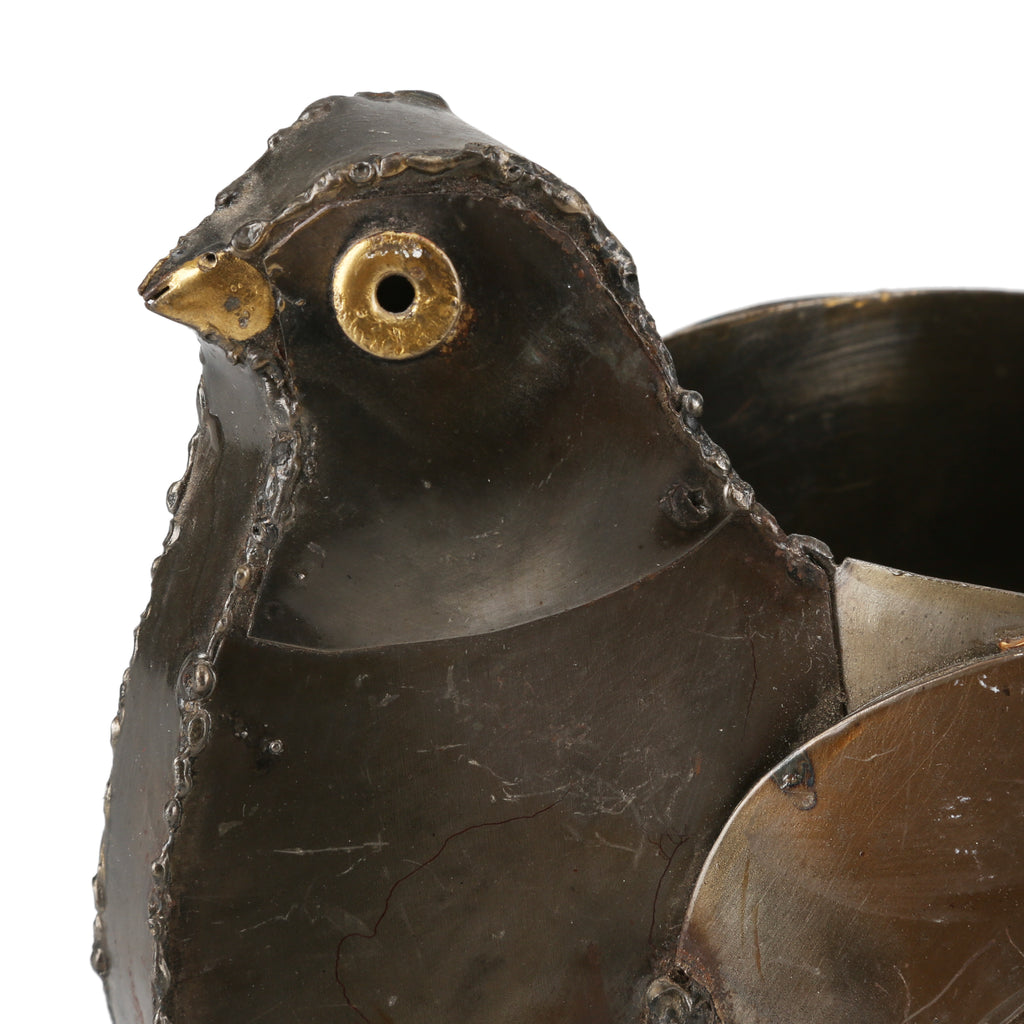 Brutalist Bird Table Sculpture