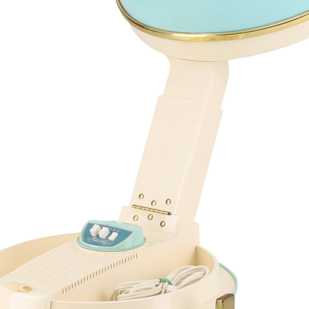 Vintage Light Blue / Cream Hair Dryer