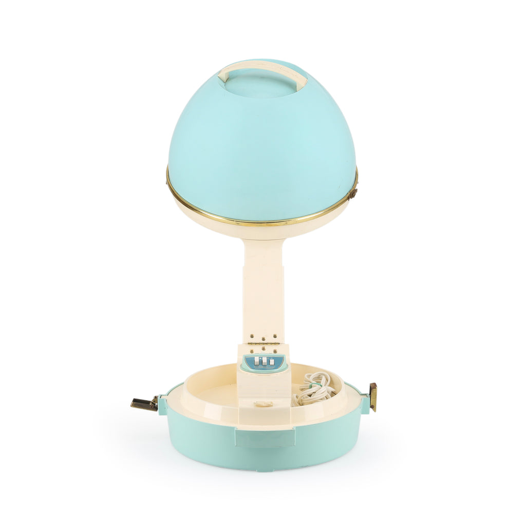 Vintage Light Blue / Cream Hair Dryer
