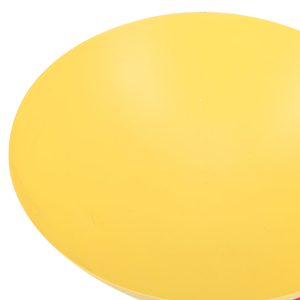 Yellow Bowl w/ Red Feet
