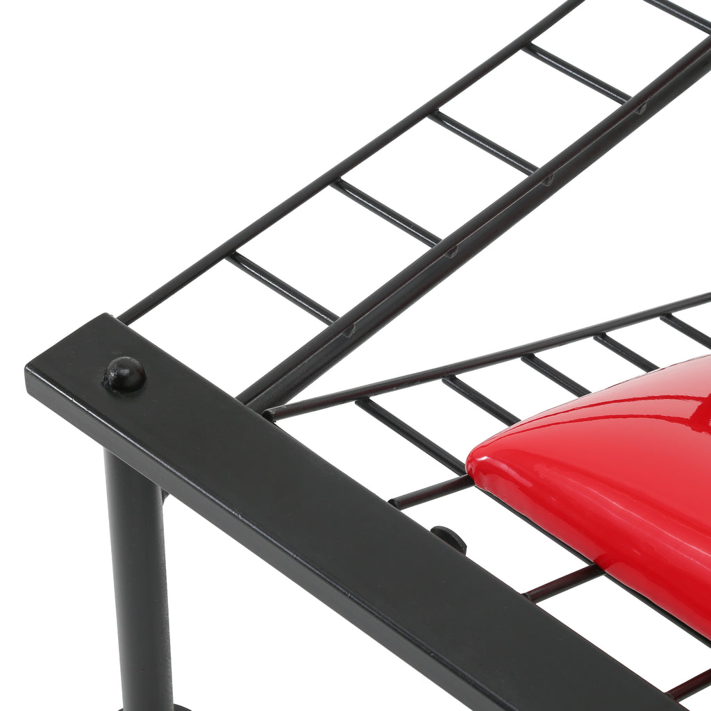 Black & Red Postmodern Quebec 69 Chair