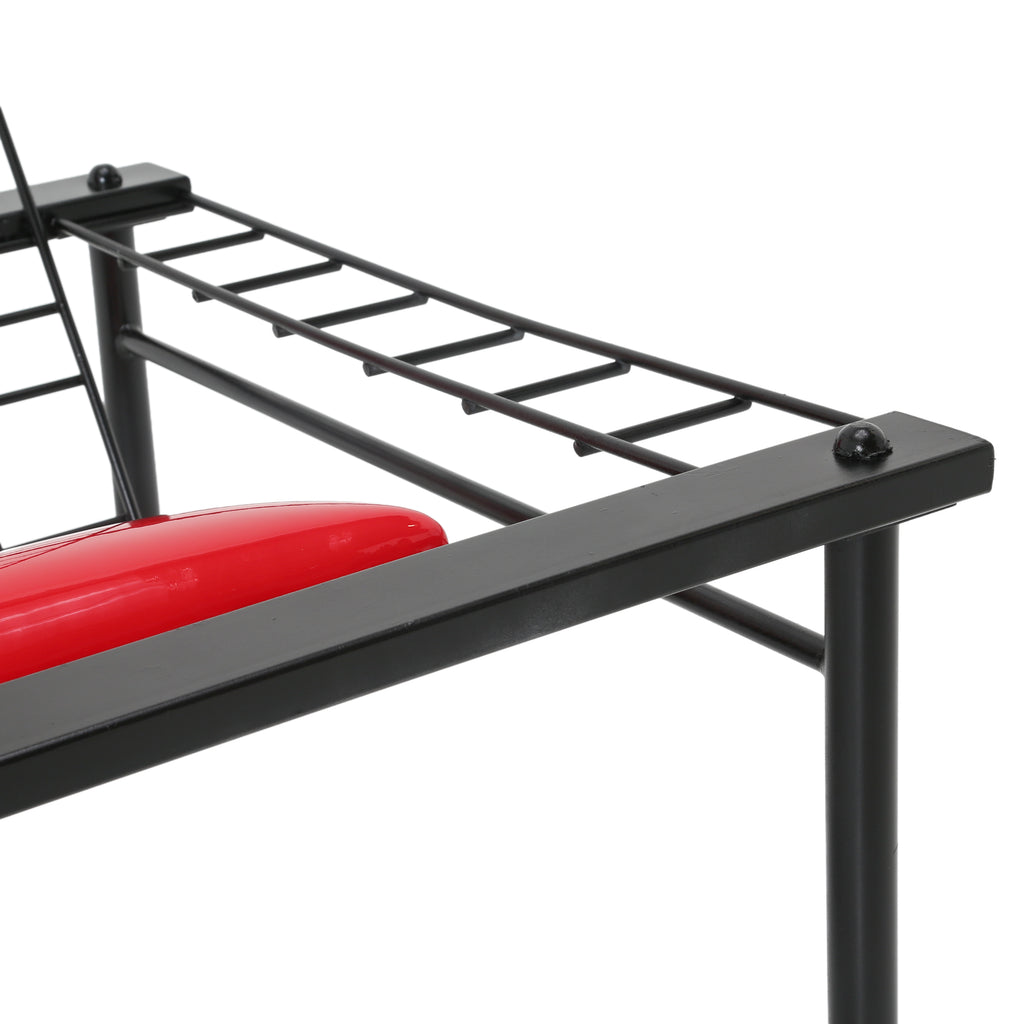 Black & Red Postmodern Quebec 69 Chair