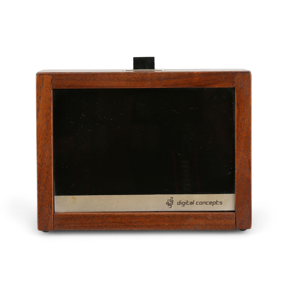 Digital Concepts Wood Frame Alarm Clock