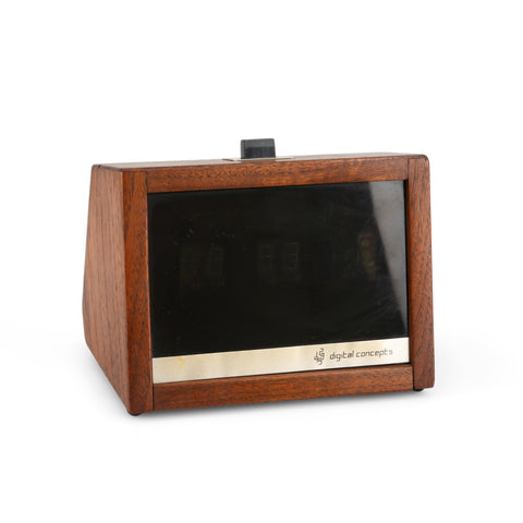 Digital Concepts Wood Frame Alarm Clock