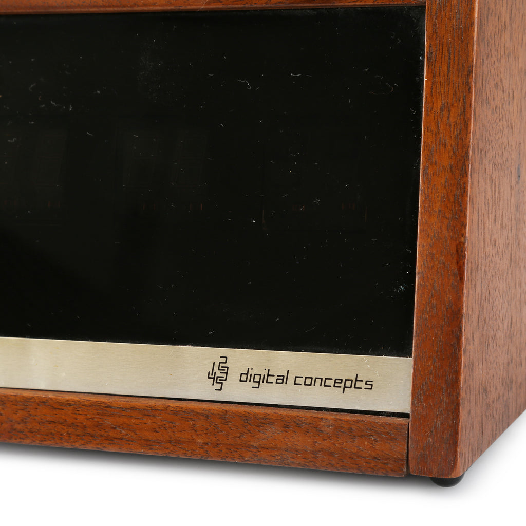 Digital Concepts Wood Frame Alarm Clock