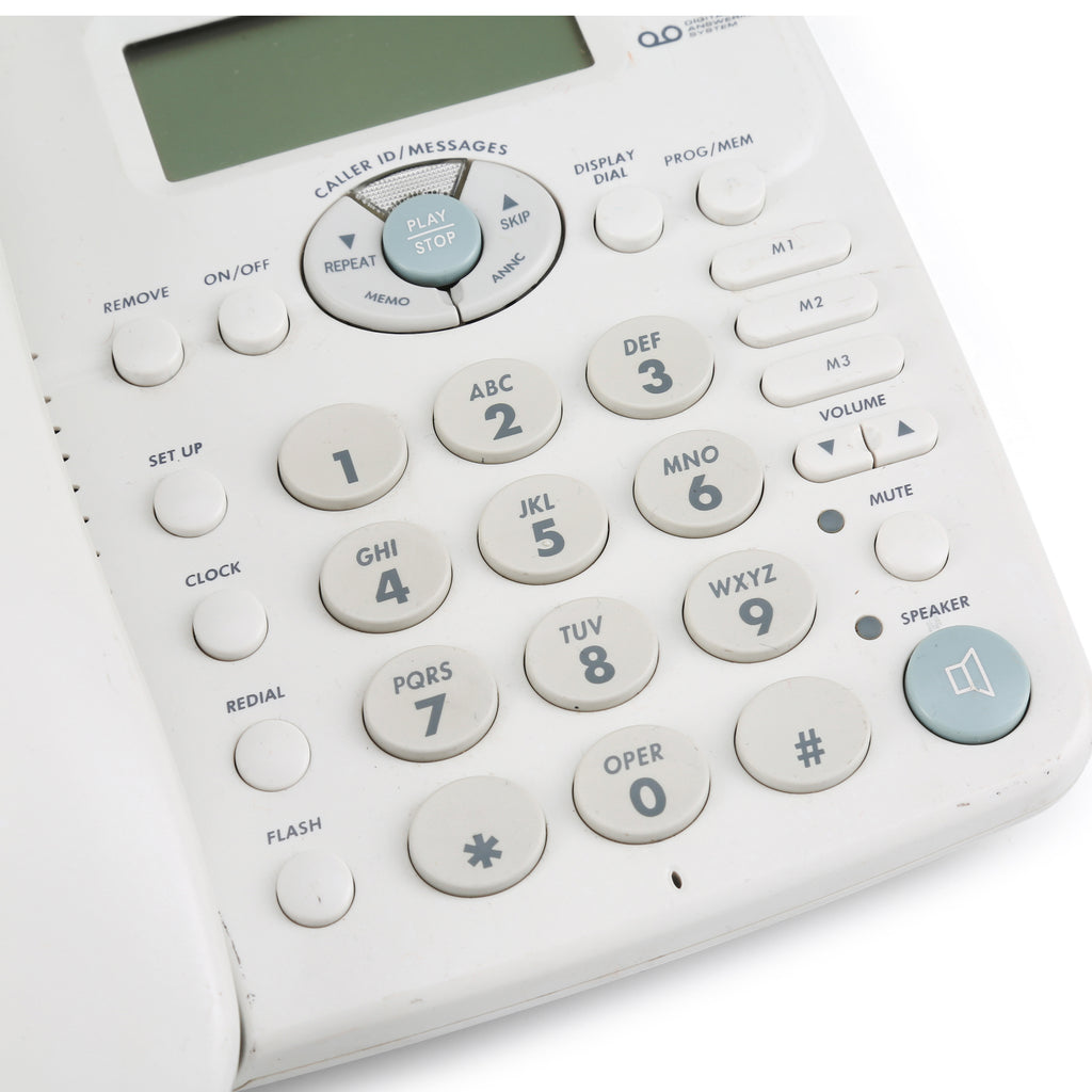 White AT&T Corded Phone w/ Caller ID