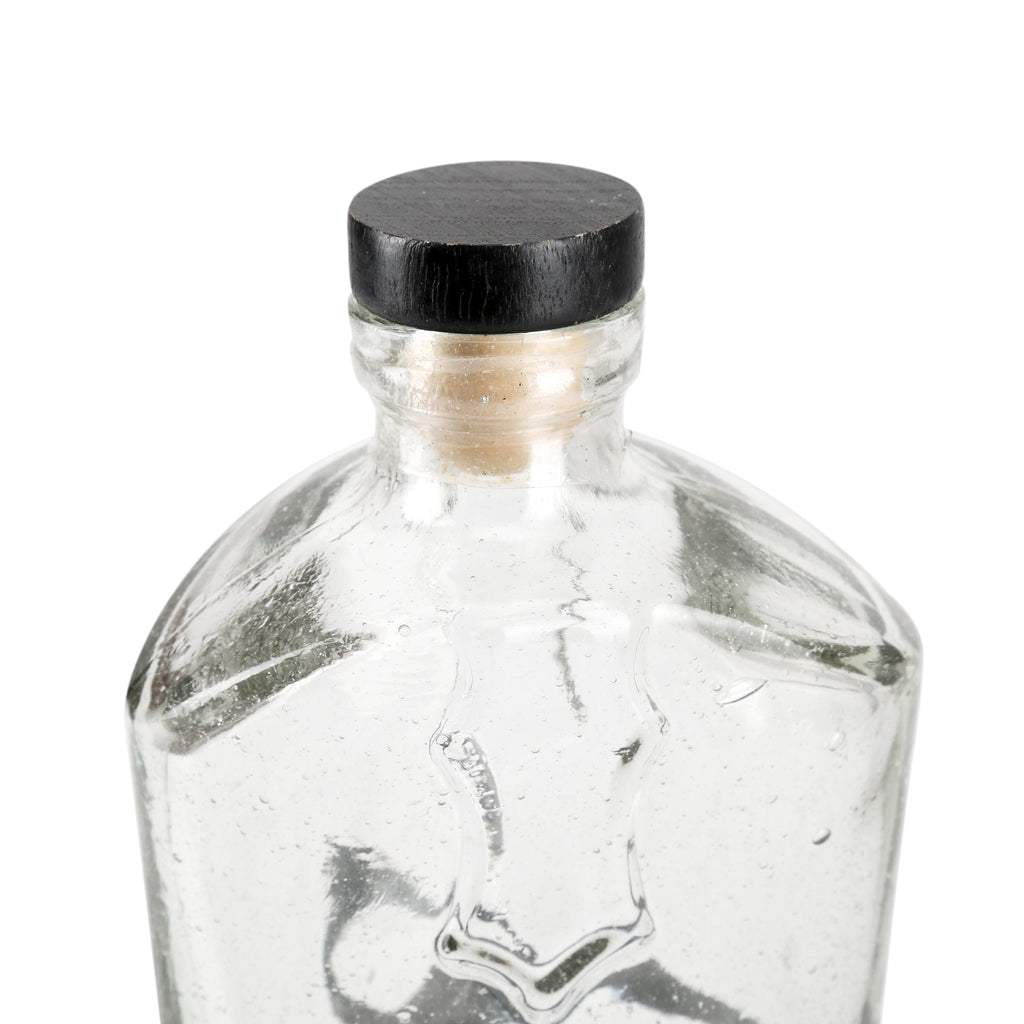 Glass Boot Bottle