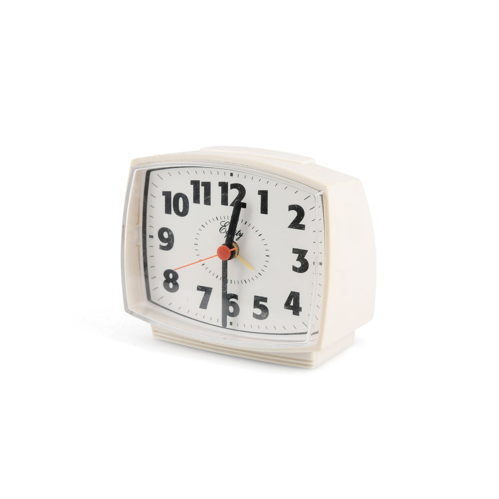 Small White Table Clock