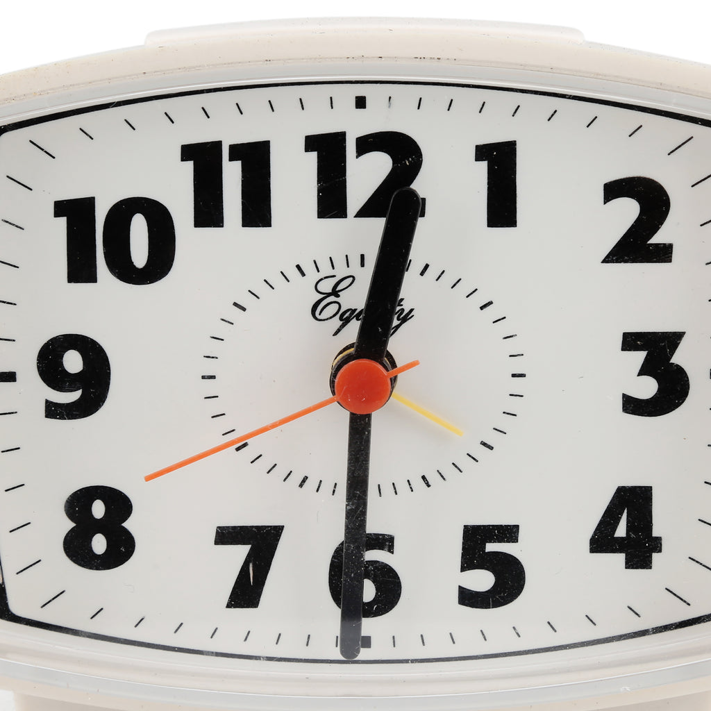 Small White Table Clock