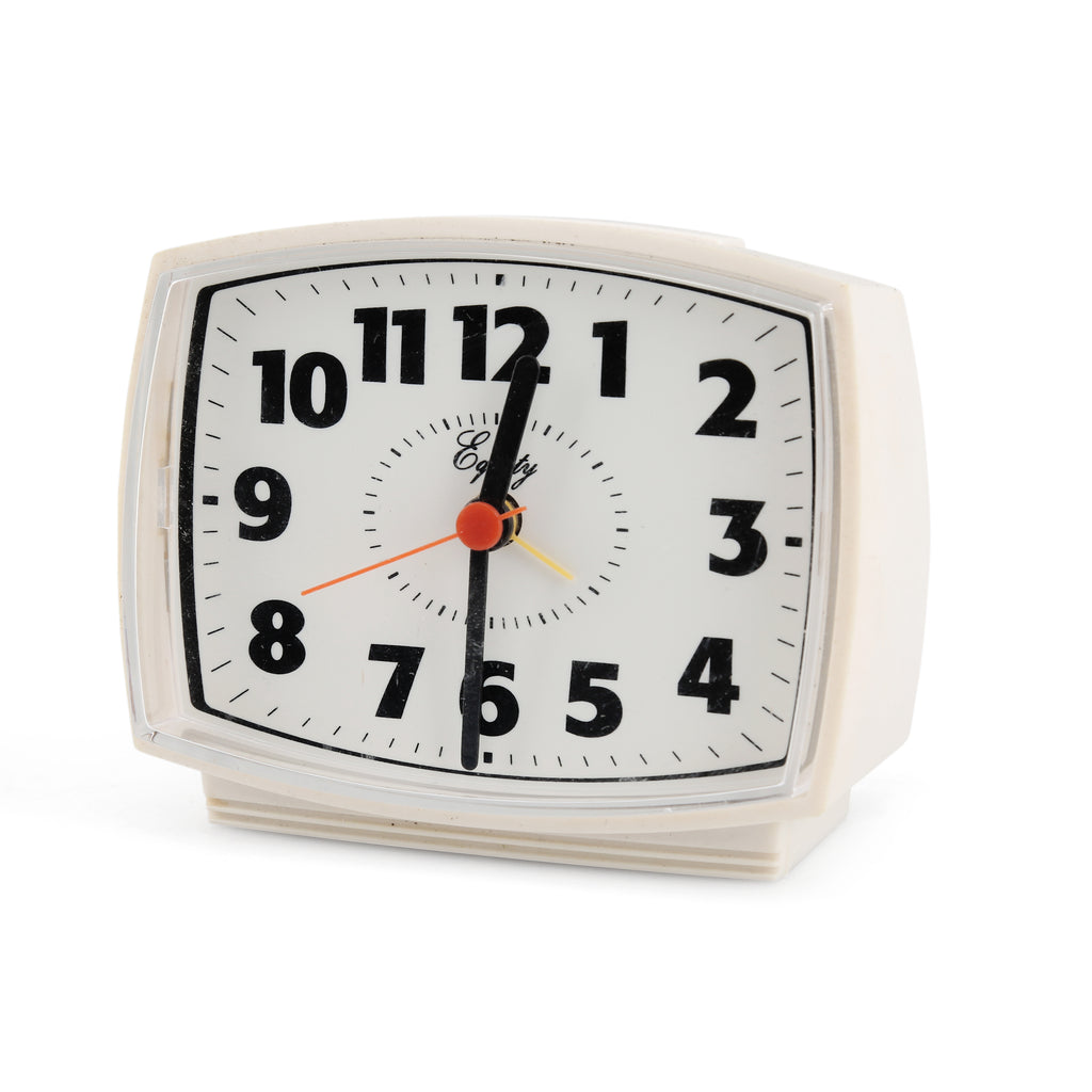 Small White Table Clock