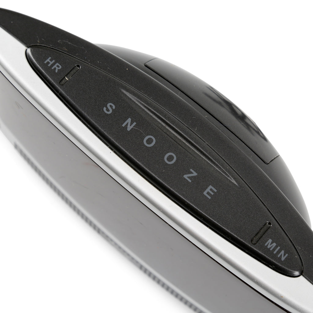 Black & Silver Digital Alarm Clock