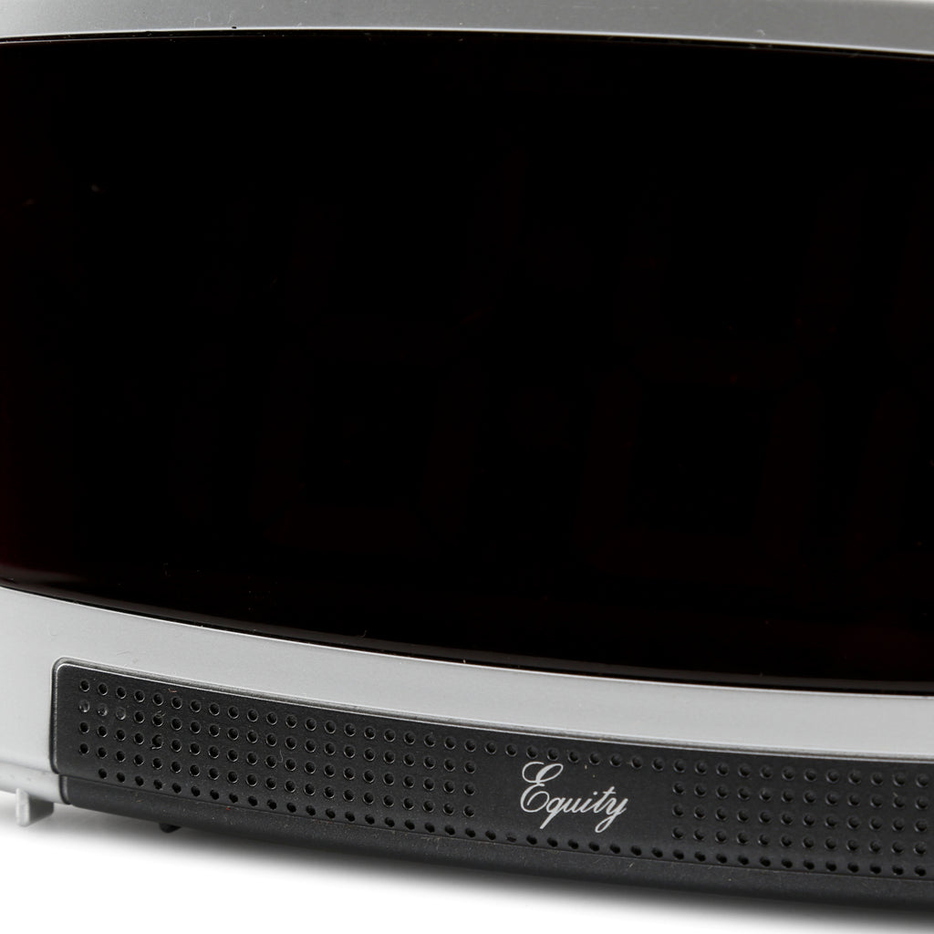 Black & Silver Digital Alarm Clock