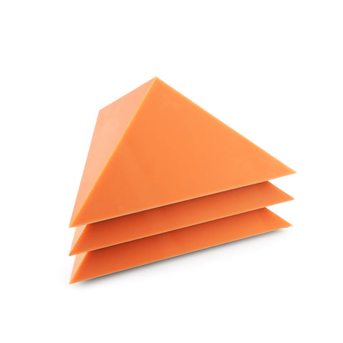 Small Stacking Orange Triangles (A+D)