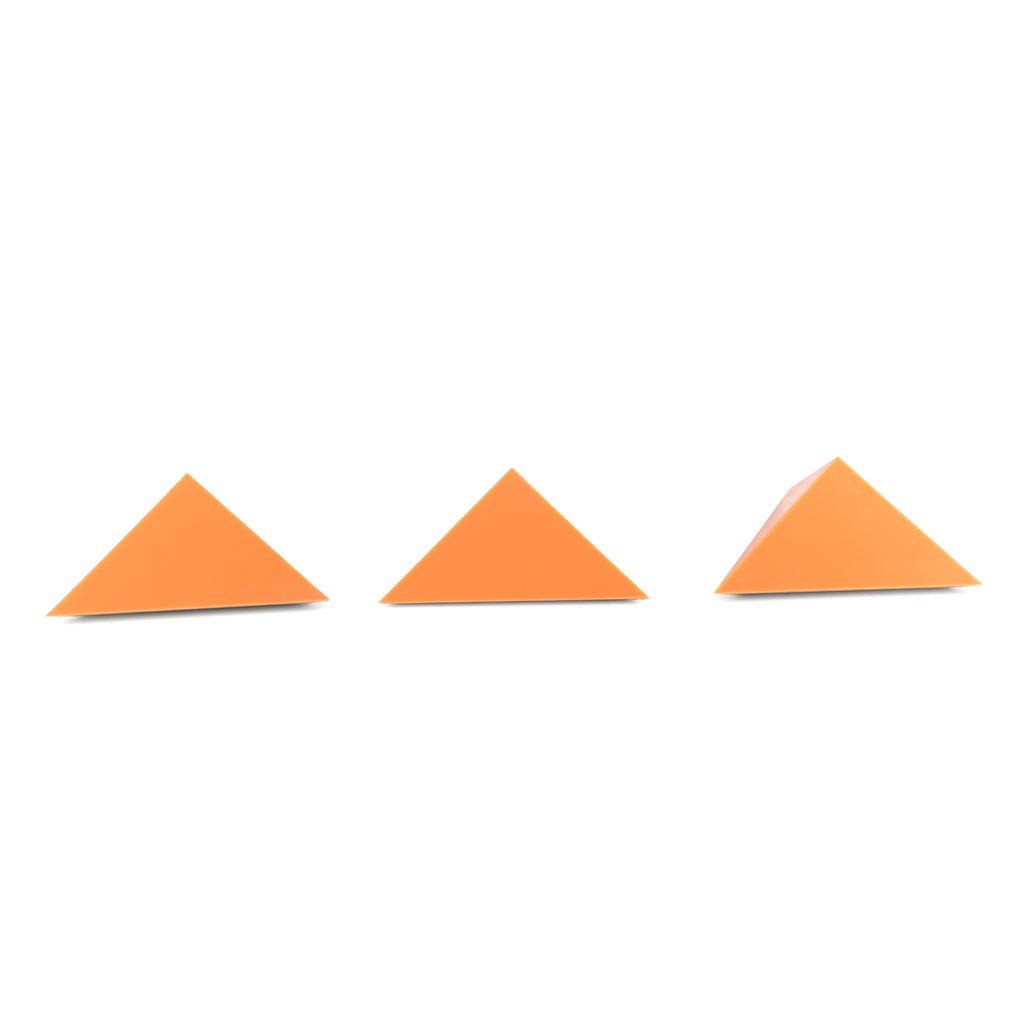 Small Stacking Orange Triangles (A+D)