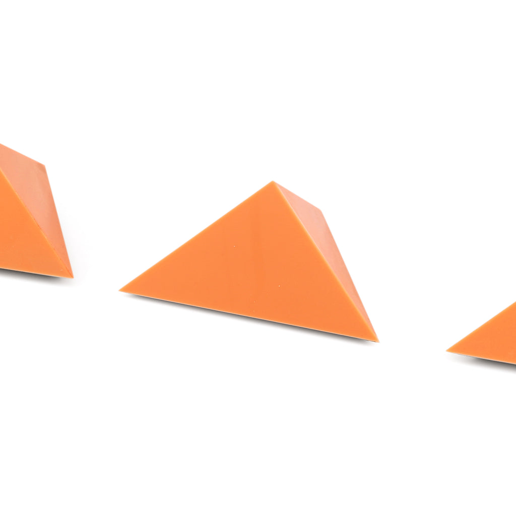 Small Stacking Orange Triangles (A+D)