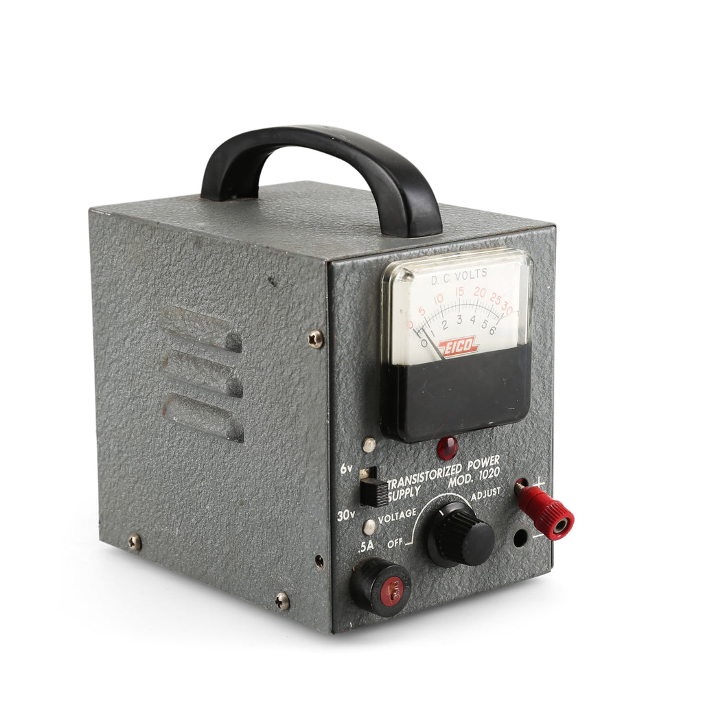 Vintage Grey Industrial Power Supply