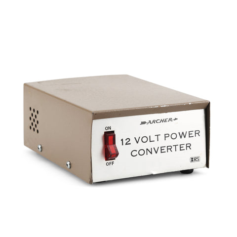 Tan / Silver 12 Volt Power Converter