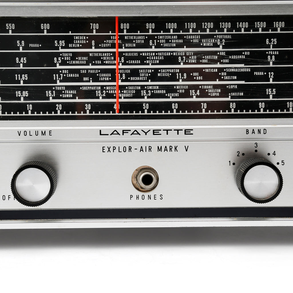 Lafayette Explor-Air Mark V Five-Band Radio Receiver