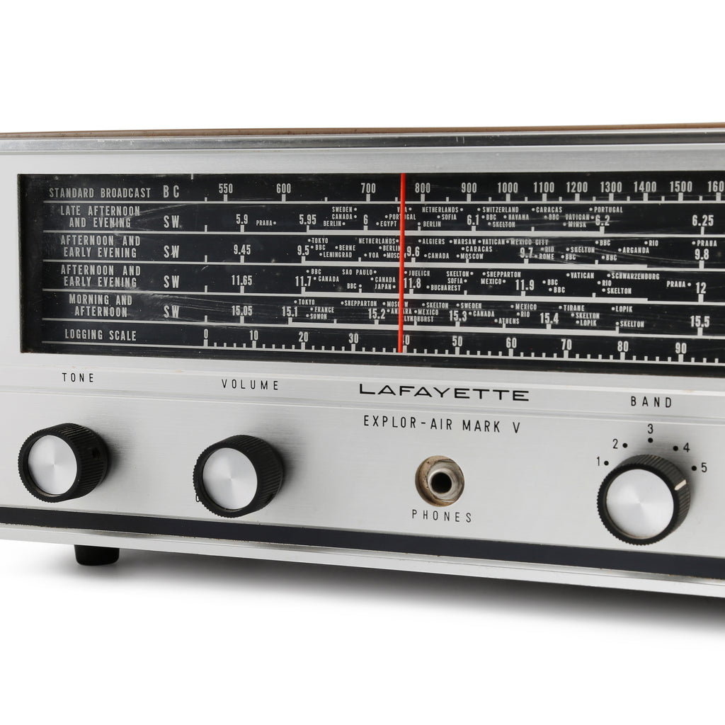 Lafayette Explor-Air Mark V Five-Band Radio Receiver