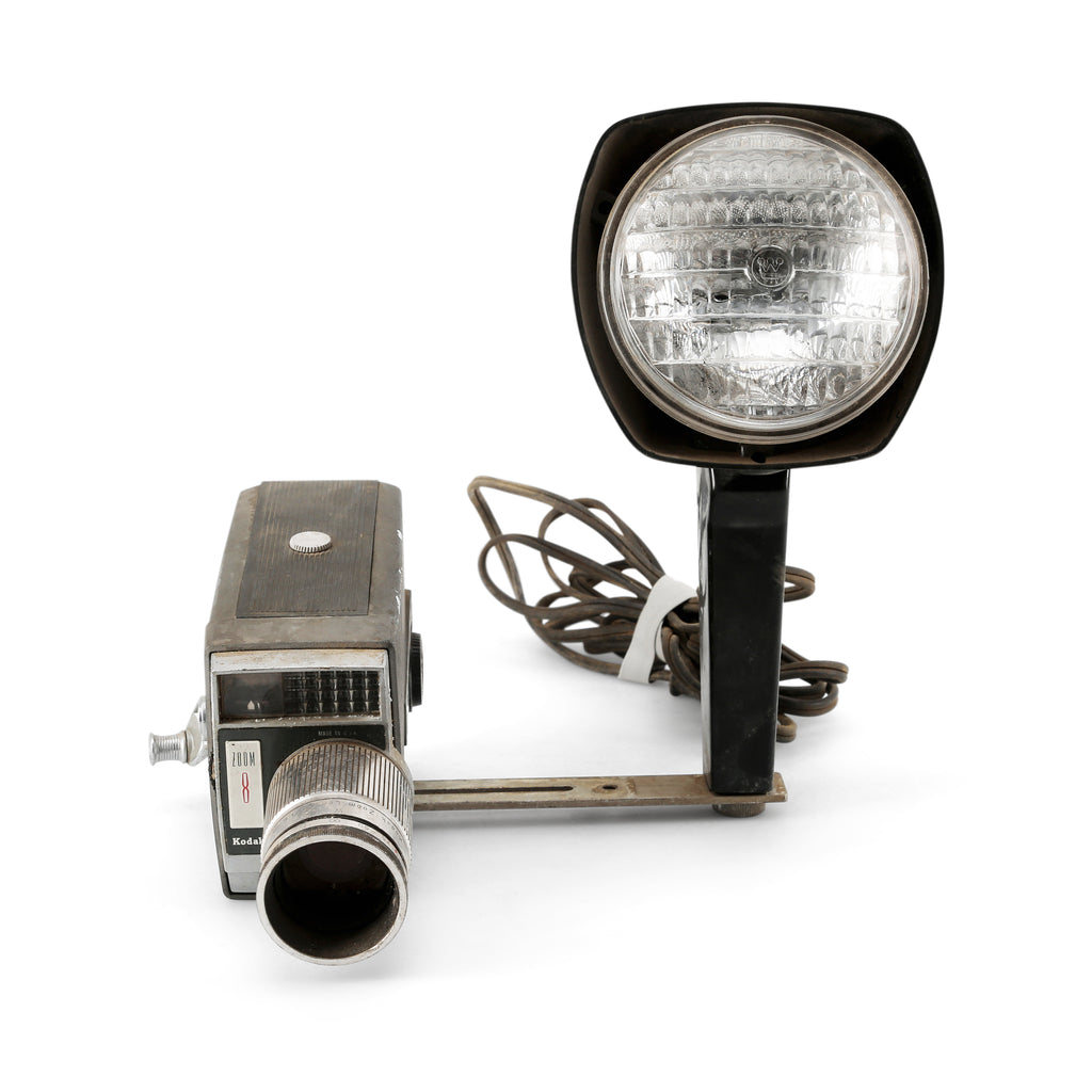 Rustic Kodak Video Camera with Light
