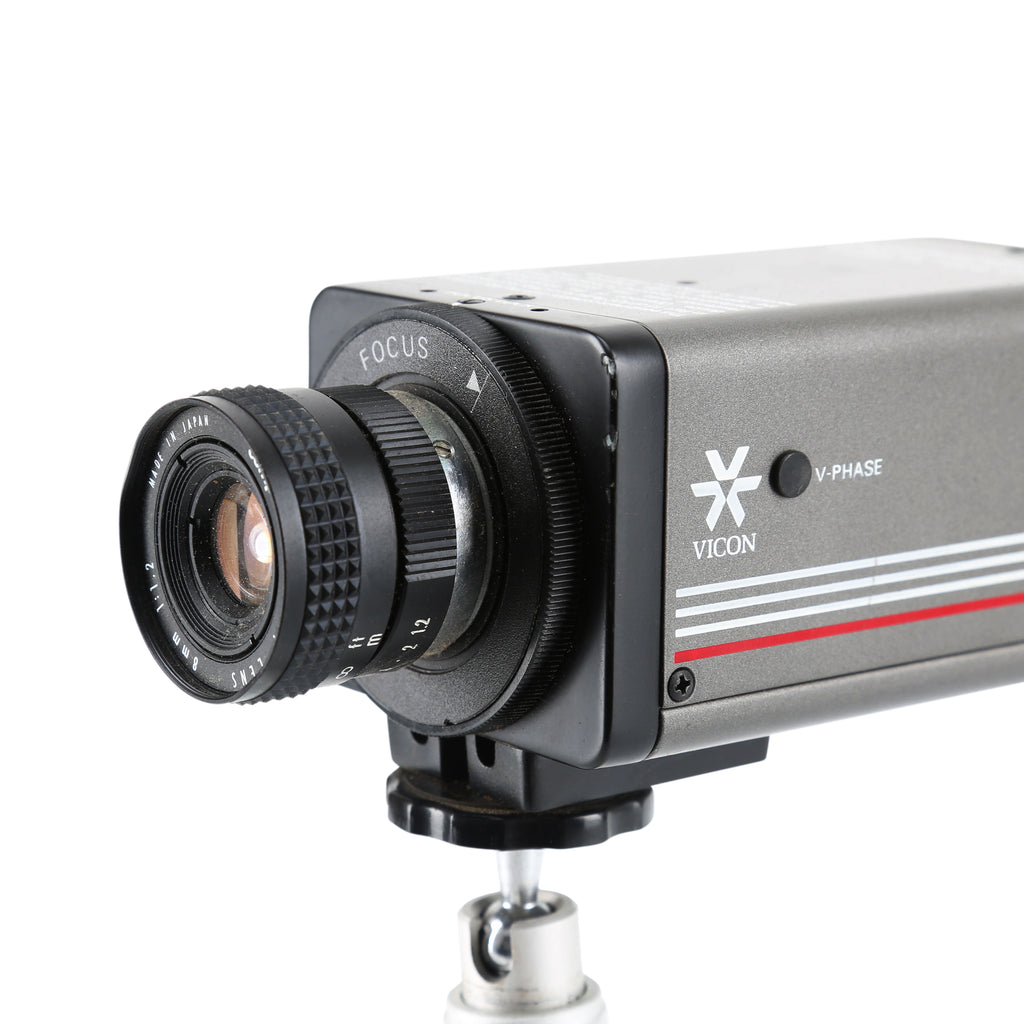 Silver / Grey Security Camera with White Base