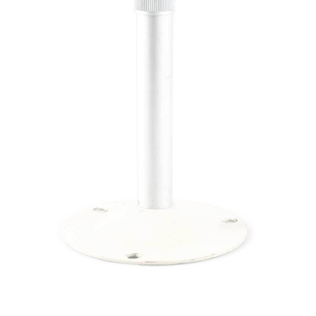 Silver / Grey Security Camera with White Base