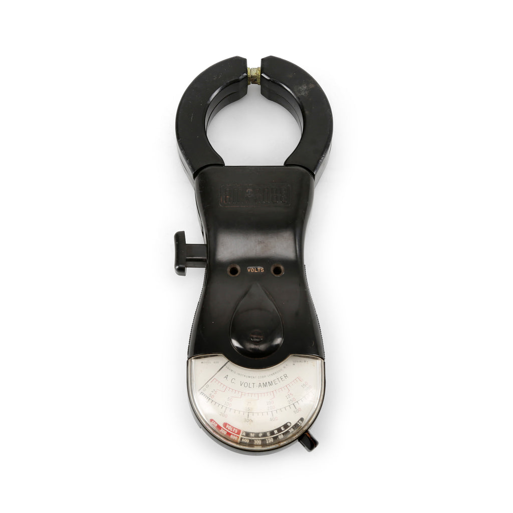 Vintage Black Voltage Meter